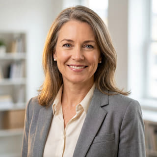 Sarah Coleman im Profilbild, aufgeführt als Chief Financial Officer bei Steg Sparvurtum